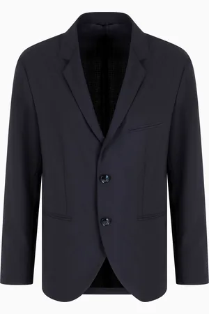 Giorgio Armani Giacca monopetto in lana vergine