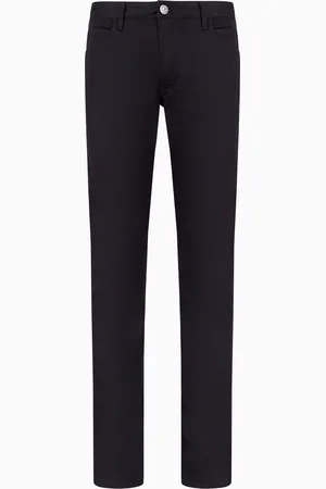 Giorgio Armani Pantaloni 5-tasche in cotone stretch