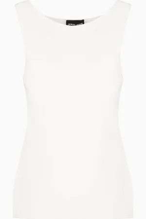 Giorgio Armani Top in pura seta