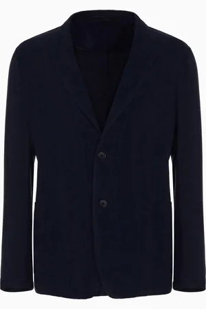 Giorgio Armani Giacca monopetto Icon in cupro