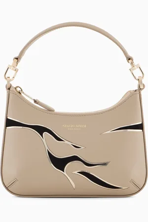 Giorgio Armani La Prima hobo mini in pelle con dettaglio animalier