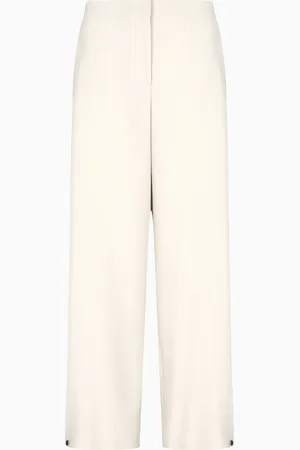 Giorgio Armani Pantaloni dritti in cady tecnico