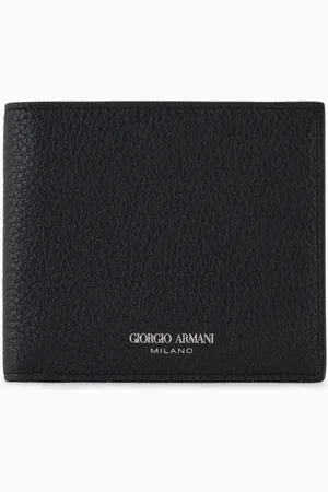 Giorgio Armani Portafoglio bifold in pelle