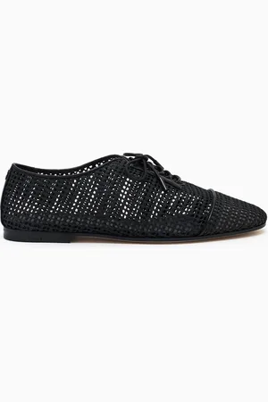 Giorgio Armani Stringate in rete e nappa