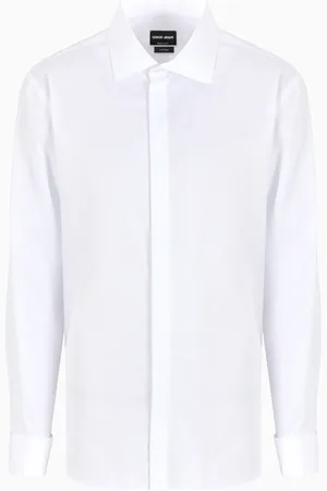 Giorgio Armani Camicia regular fit in cotone luxury