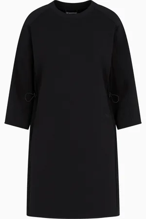 Emporio Armani Abito con coulisse in double jersey