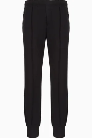 Emporio Armani Pantaloni jogger in tessuto punto Roma