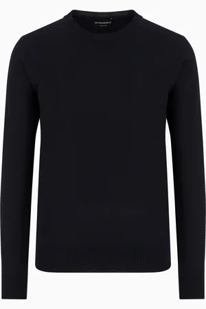 Emporio Armani Maglione in pura lana vergine