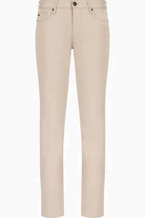Emporio Armani Pantaloni J06 slim fit in gabardina comfort stretch
