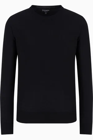 Emporio Armani Maglione in pura lana vergine