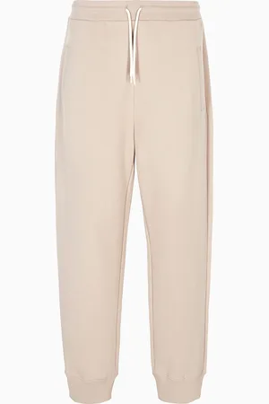Emporio Armani Pantaloni jogger con coulisse in jersey