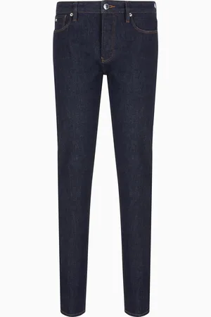 Emporio Armani Jeans J75 slim fit in denim rinse washed