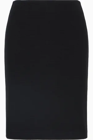 Emporio Armani Gonna a tubino in jersey ottoman