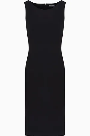 Emporio Armani Abito tubino in jersey ottoman