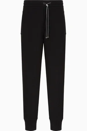 Emporio Armani Pantaloni jogger in double jersey