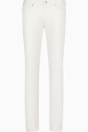 Emporio Armani Pantaloni J06 slim fit in twill stretch