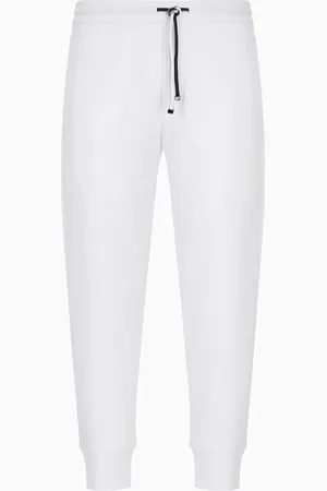 Emporio Armani Pantaloni jogger in double jersey