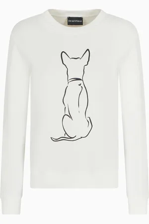 Emporio Armani Felpa in french terry We Love Dogs #27