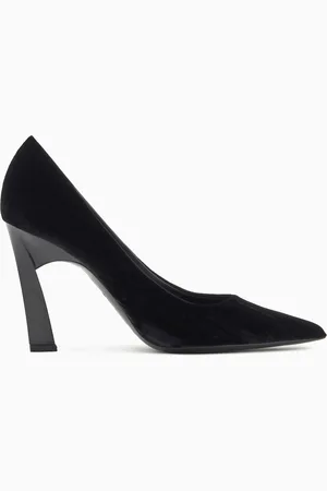 Emporio Armani Décolleté in velluto mosso