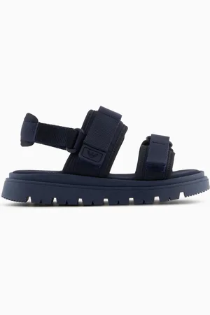 Emporio Armani Sandali in nastro a doppia fascia