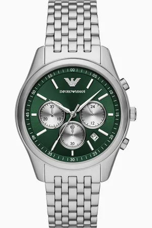 Emporio Armani Orologio cronografo in acciaio inossidabile