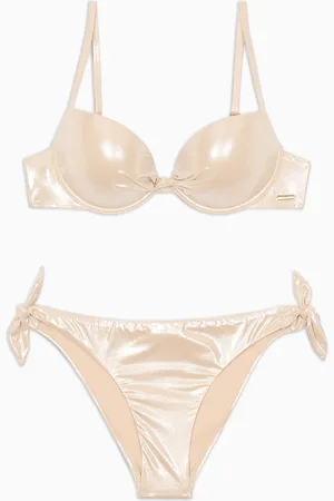 Emporio Armani Bikini con push-up tessuto foil riciclato ASV