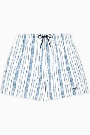 Emporio Armani Costume shorts con pattern astratto