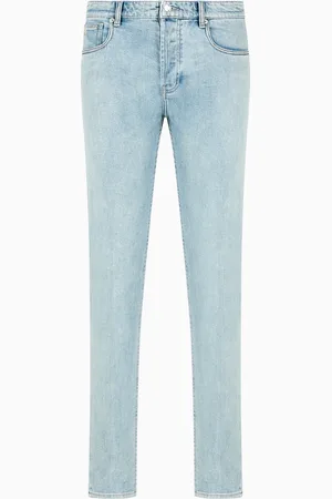 Emporio Armani Jeans J75 slim fit in comfort denim stone wash delavé