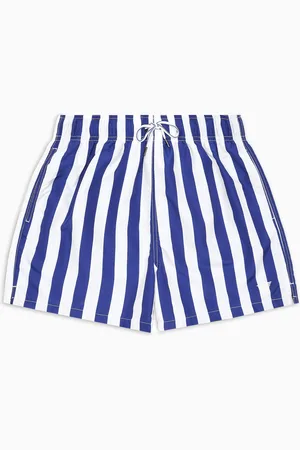 Emporio Armani Costume shorts motivo a righe bicolor