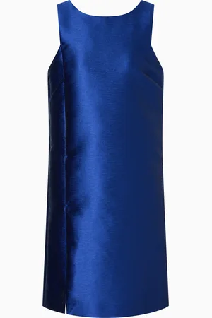 Emporio Armani Abito corto in tessuto effetto shantung