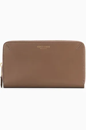Giorgio Armani La Prima portafoglio ziparound in pelle palmellata