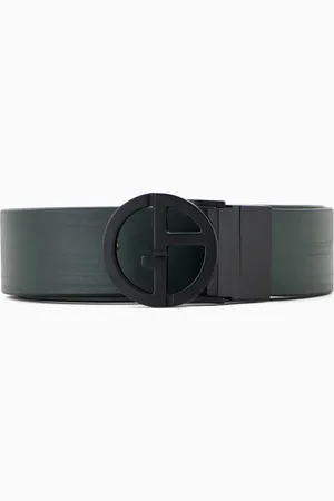 Giorgio Armani Gift box cintura reversibile con doppia fibbia