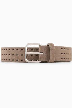 Giorgio Armani Cintura in suede traforata