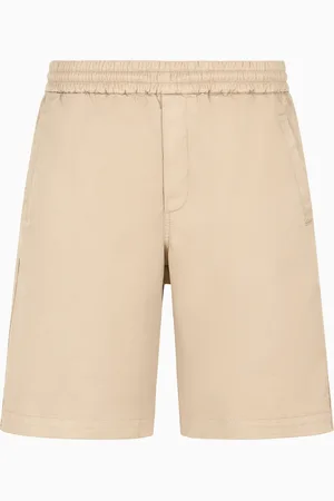 Giorgio Armani Bermuda in gabardine di cotone stretch