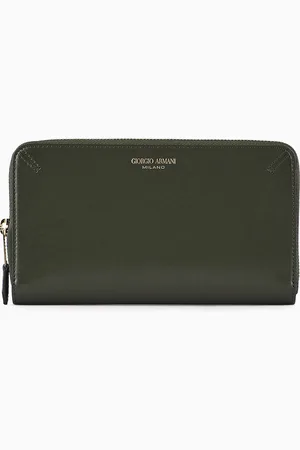 Giorgio Armani La Prima portafoglio ziparound in pelle palmellata