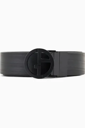 Giorgio Armani Gift box cintura reversibile con doppia fibbia