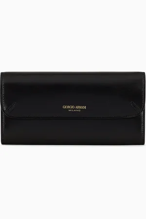 Giorgio Armani La Prima portafoglio trifold in in pelle palmellata
