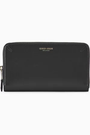 Giorgio Armani La Prima portafoglio ziparound in pelle palmellata