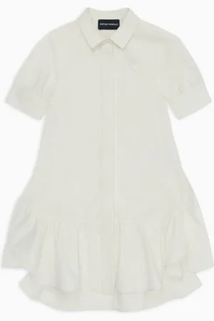 Emporio Armani Abito chemisier con balza