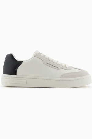 Armani Exchange Sneakers con dettaglio a contrasto sul retro