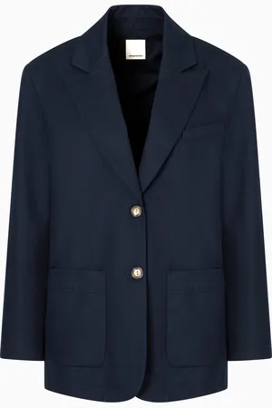 Emporio Armani Blazer in gabardina leggera Capsule Peace ASV