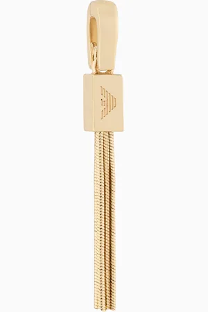 Emporio Armani Charm in ottone color oro