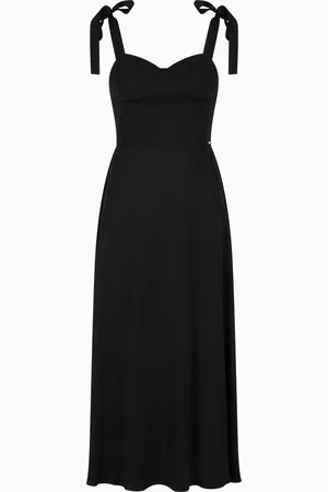 Armani Exchange Abito longuette in viscosa