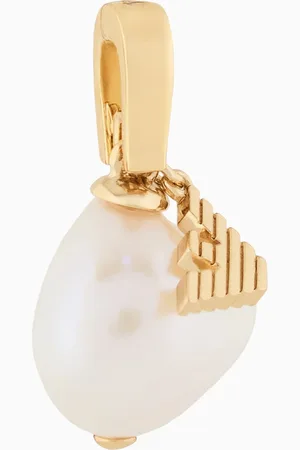 Emporio Armani Charm con perla color oro