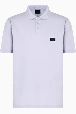 Armani Exchange Polo regular fit cotone mercerizzato