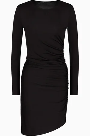 Armani Exchange Abito tubino corto asimmetrico