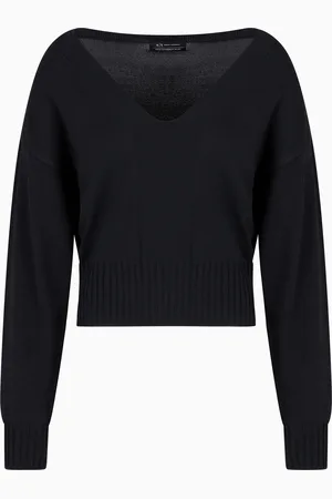 Armani Exchange Maglione con dettaglio a contrasto ASV