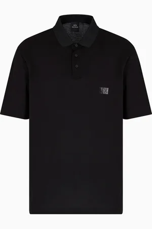 Armani Exchange Polo regular fit cotone mercerizzato
