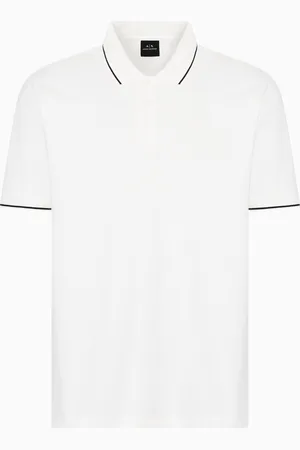 Armani Exchange Polo regular fit cotone mercerizzato