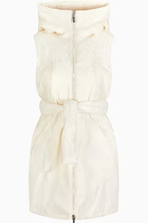 Armani Exchange Smanicato lungo in nylon jacquard con logo